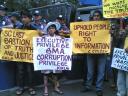 Rally outside SC Baguio